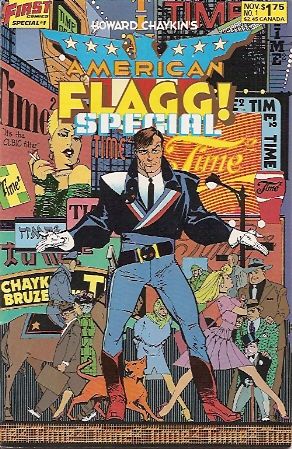 American Flagg! (Vol 1) # 50 Near Mint (NM) First Comics MODERN AGE American Flagg! (Vol 1) # 50 Near Mint (NM) First Comics MODERN AGE