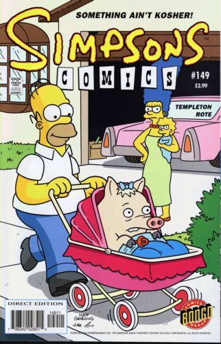 Simpsons Comics 149 Homer Won T Squeal On Core Comics
