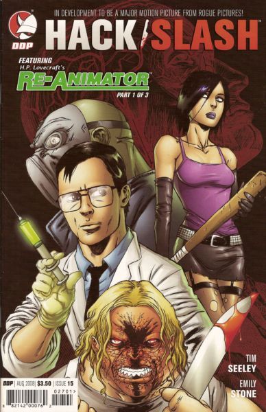 Hack Slash Vol 1 15a Cassie And Vlad Meet The Re Animator Part 1 On Core 