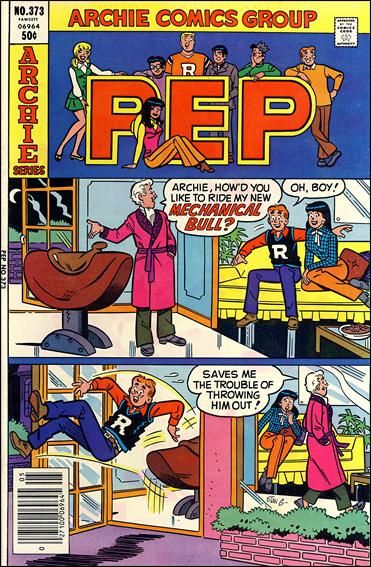 Pep Comics #373 on Collectorz.com Core Comics
