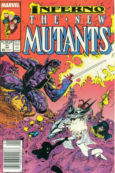 New Mutants, Vol. 1 #71 - Inferno - Limbo on Collectorz.com Core Comics